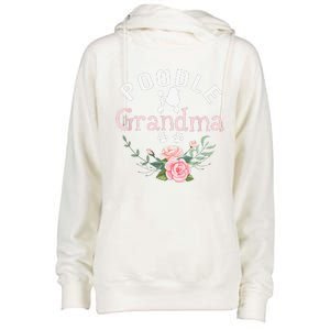 Poodle Grandma Gifts Funny Mom Poodle Dog Lover Christmas Womens Funnel Neck Pullover Hood