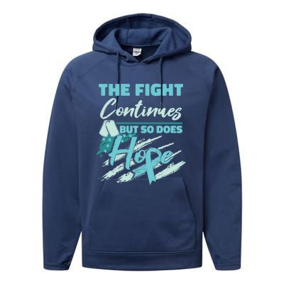 Ptsd Great Gift Performance Fleece Hoodie