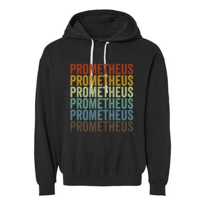 Prometheus Greek God Ancient Greek Mythology Garment-Dyed Fleece Hoodie