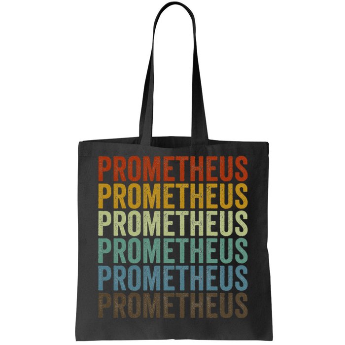 Prometheus Greek God Ancient Greek Mythology Tote Bag