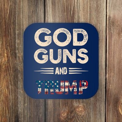 Pro God Guns And Trump Gift Coaster