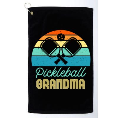 Pickleball Grandma Gift Platinum Collection Golf Towel