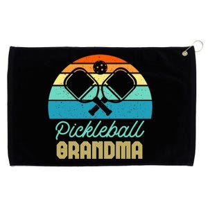 Pickleball Grandma Gift Grommeted Golf Towel