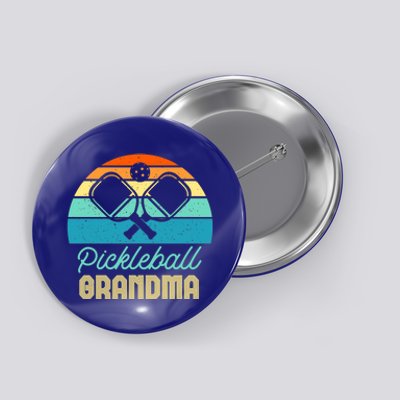 Pickleball Grandma Gift Button