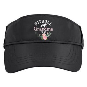 Pitbull Grandma Gifts Mom Pitbull Dog Lover Christmas Adult Drive Performance Visor