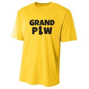 Poodle Grandpa Grand Paw T Dog Puppy Lovers Grandpaw Youth Performance Sprint T-Shirt