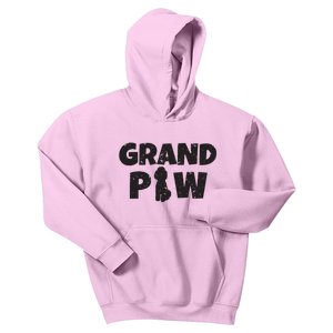 Poodle Grandpa Grand Paw T Dog Puppy Lovers Grandpaw Kids Hoodie