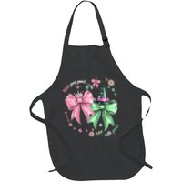 Pink Goes Good With Green Funny Halloween Witch Apron