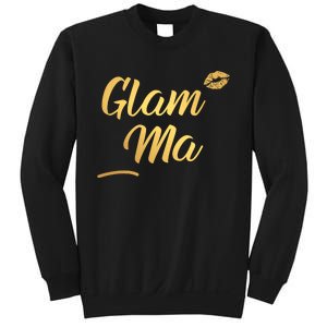 Perfect Glamma Glamma Granny Grandma Gold Kiss Present Gift Sweatshirt