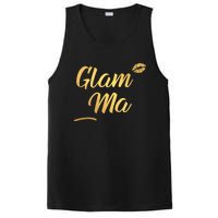 Perfect Glamma Glamma Granny Grandma Gold Kiss Present Gift PosiCharge Competitor Tank