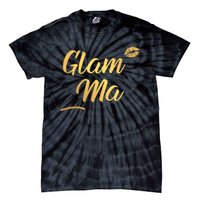 Perfect Glamma Glamma Granny Grandma Gold Kiss Present Gift Tie-Dye T-Shirt