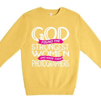 Photographer Great Gift Premium Crewneck Sweatshirt