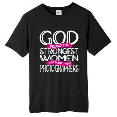 Photographer Great Gift Tall Fusion ChromaSoft Performance T-Shirt