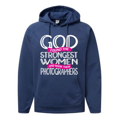 Photographer Great Gift Performance Fleece Hoodie