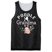 Poodle Grandma Gifts Wo Mom Poodle Dog Lover Christmas Mesh Reversible Basketball Jersey Tank