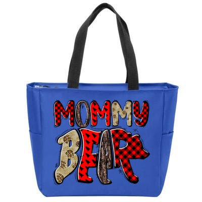 Papa Gigi Grandma Grandpa Mimi Nana Mother Daymommy Bear Funny Gift Zip Tote Bag