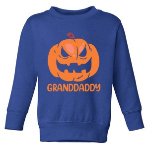 Pumpkin Granddaddy Grandfather Matching Family Halloween Meaningful Gift Toddler Sweatshirt