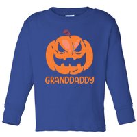 Pumpkin Granddaddy Grandfather Matching Family Halloween Meaningful Gift Toddler Long Sleeve Shirt