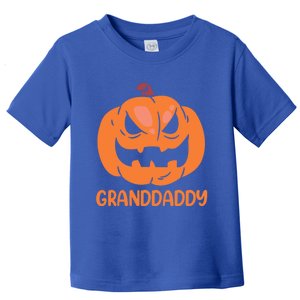 Pumpkin Granddaddy Grandfather Matching Family Halloween Meaningful Gift Toddler T-Shirt