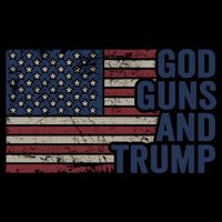 Pro God Gun Funny God Guns And Trump T-Shirt