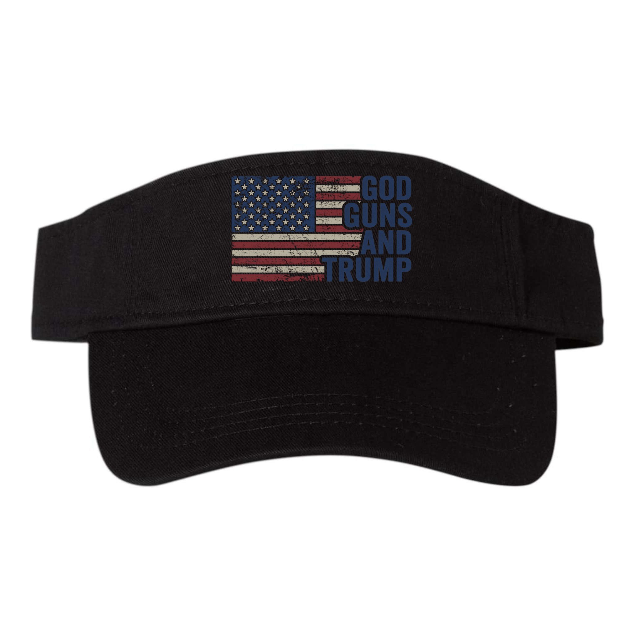 Pro God Gun Funny God Guns And Trump Visor