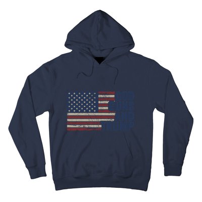 Pro God Gun Funny God Guns And Trump Hoodie