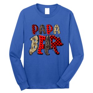 Papa Gigi Grandma Grandpa Mimi Nana Mother Daypapa Bear Gift Long Sleeve Shirt