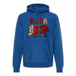 Papa Gigi Grandma Grandpa Mimi Nana Mother Daypapa Bear Gift Premium Hoodie