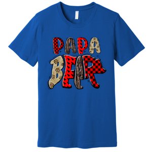 Papa Gigi Grandma Grandpa Mimi Nana Mother Daypapa Bear Gift Premium T-Shirt