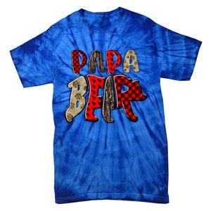 Papa Gigi Grandma Grandpa Mimi Nana Mother Daypapa Bear Gift Tie-Dye T-Shirt