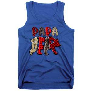 Papa Gigi Grandma Grandpa Mimi Nana Mother Daypapa Bear Gift Tank Top