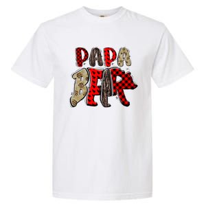 Papa Gigi Grandma Grandpa Mimi Nana Mother Daypapa Bear Gift Garment-Dyed Heavyweight T-Shirt