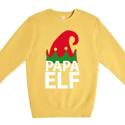 Papa Great Gift Premium Crewneck Sweatshirt