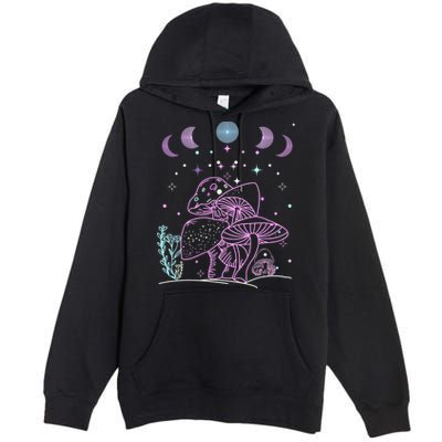 Pastel Goth Goblincore Aesthetic Dark Academia Cottagecore Premium Pullover Hoodie