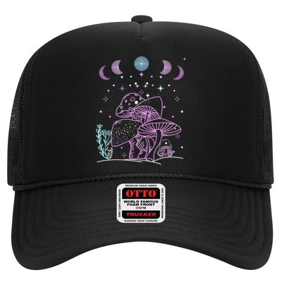 Pastel Goth Goblincore Aesthetic Dark Academia Cottagecore Trucker Hat