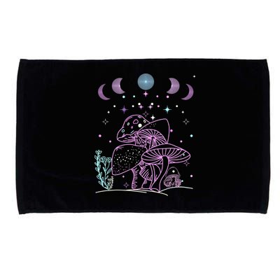 Pastel Goth Goblincore Aesthetic Dark Academia Cottagecore Microfiber Hand Towel