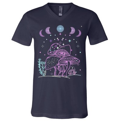 Pastel Goth Goblincore Aesthetic Dark Academia Cottagecore V-Neck T-Shirt