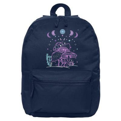 Pastel Goth Goblincore Aesthetic Dark Academia Cottagecore 16 in Basic Backpack