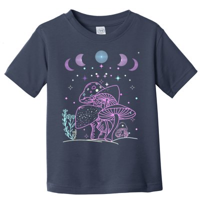 Pastel Goth Goblincore Aesthetic Dark Academia Cottagecore Toddler T-Shirt