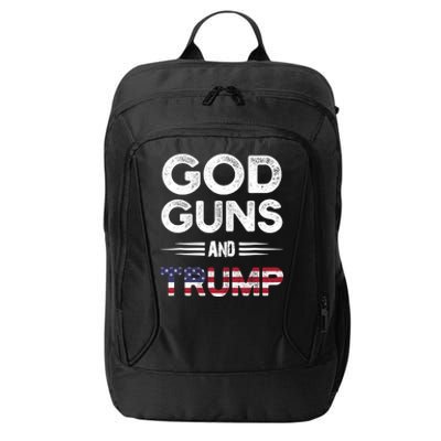 Pro God Guns And Trump Gift City Backpack