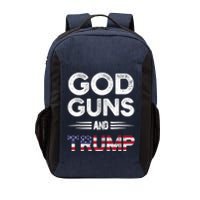 Pro God Guns And Trump Gift Vector Backpack