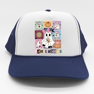 Pantasmas Ghost Ghoul Cute Halloween Trucker Hat