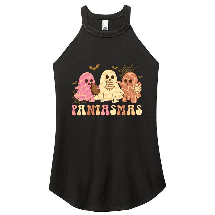 Pantasmas Ghost Halloween Pan Dulce Mexican Pan Tasmas Great Gift Women's Perfect Tri Rocker Tank