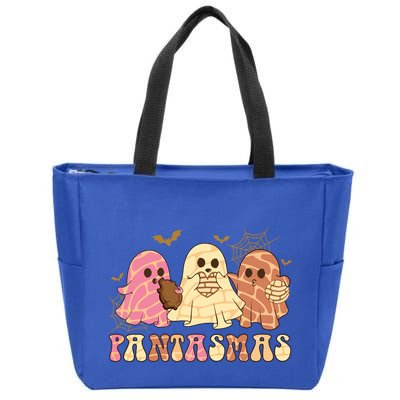 Pantasmas Ghost Halloween Pan Dulce Mexican Pan Tasmas Great Gift Zip Tote Bag