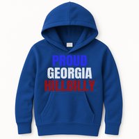 Proud Georgia Hillbilly Cute Gift Kids Hoodie