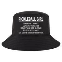 PICKLEBALL GIRL HATED BY MANY Cool Comfort Performance Bucket Hat