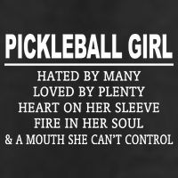 PICKLEBALL GIRL HATED BY MANY Cool Comfort Performance Bucket Hat