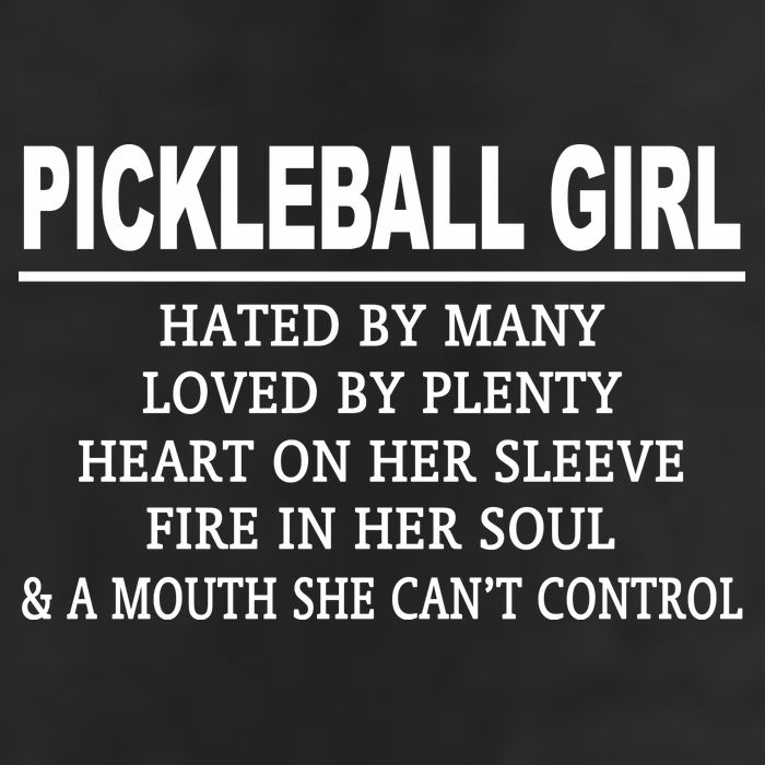 PICKLEBALL GIRL HATED BY MANY Cool Comfort Performance Bucket Hat