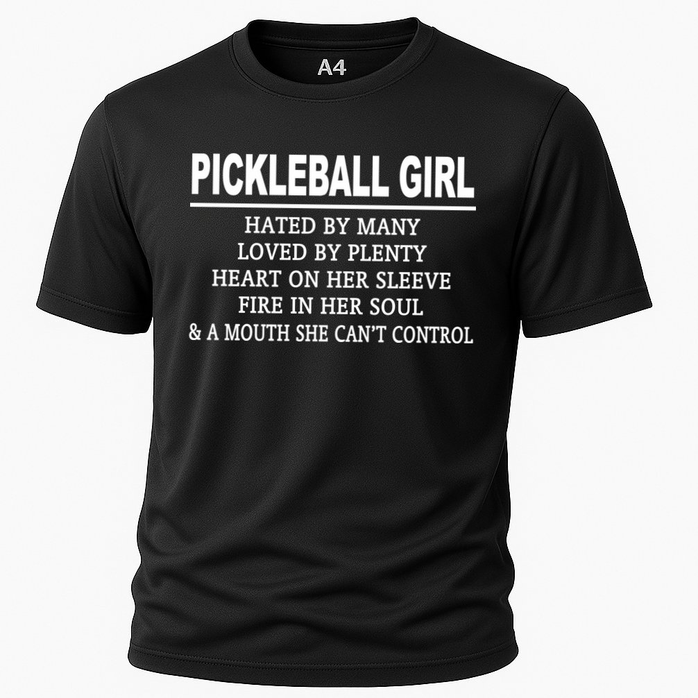 PICKLEBALL GIRL HATED BY MANY Cooling Performance Crew T-Shirt
