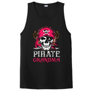 Pirate Grandma Halloween Skull Pirate Costume Family PosiCharge Competitor Tank